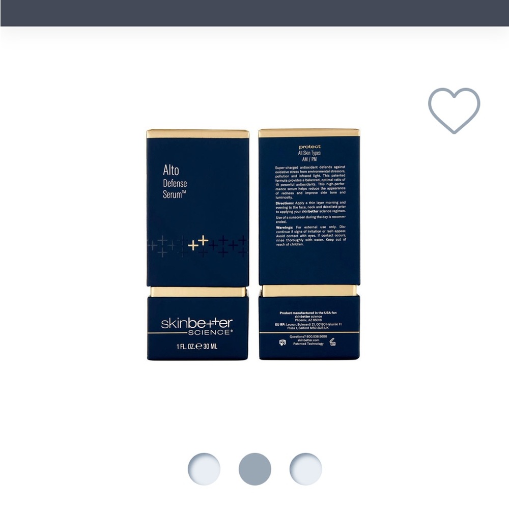 New! alto defense serum
